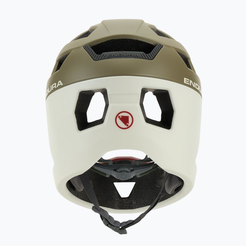 Cyklistická přilba Endura Singletrack Full Face tweed green 4