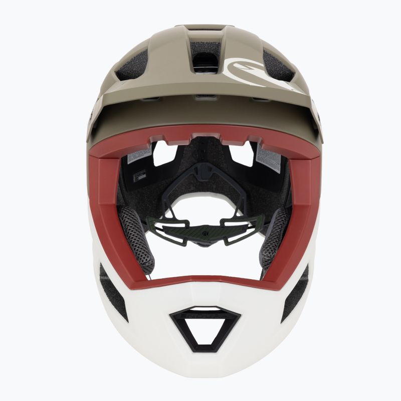 Cyklistická přilba Endura Singletrack Full Face MIPS tveed green 2