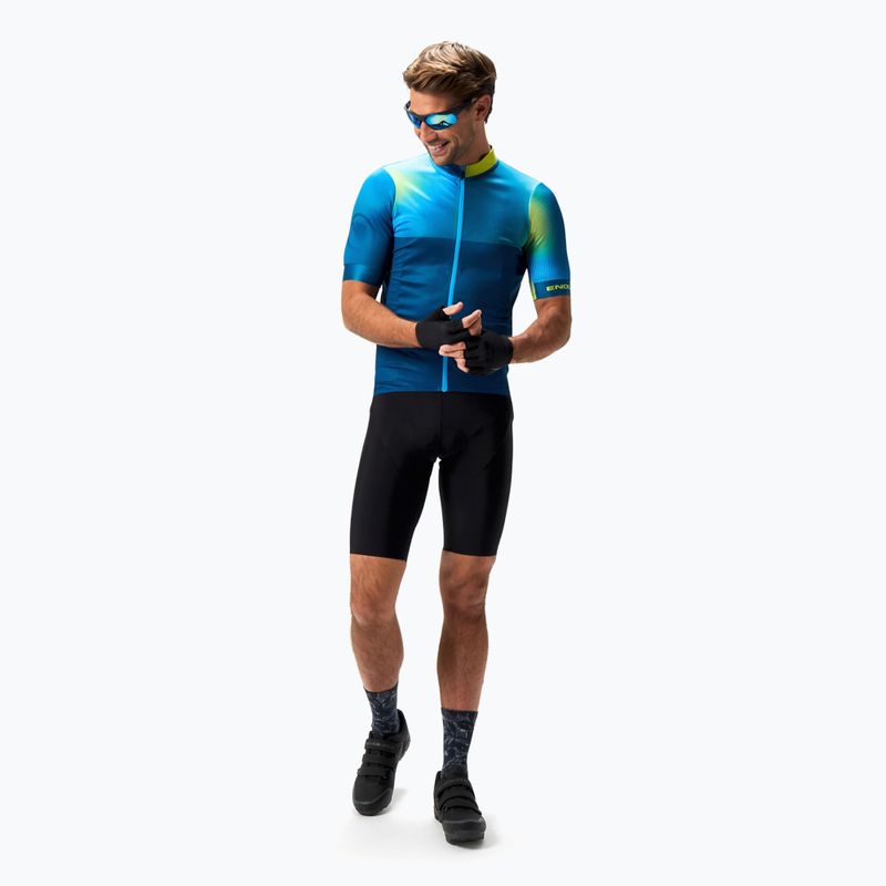 Pánský cyklistický dres Endura Bitmap FS260 barra blue 2