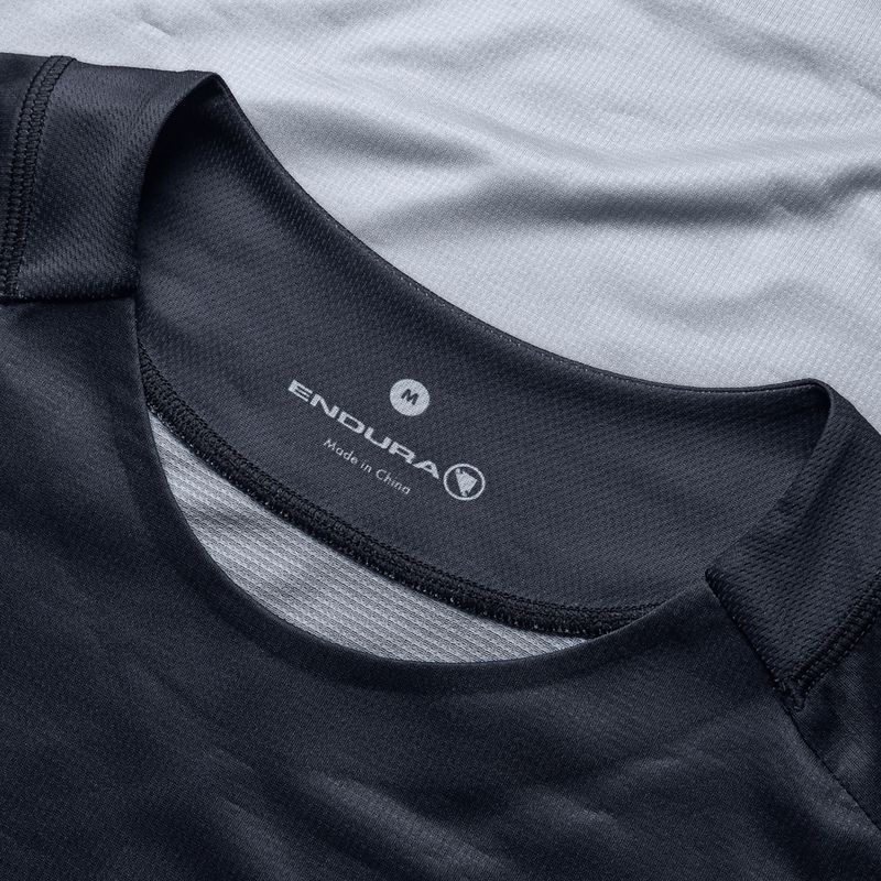 Pánský cyklistický dres Longsleeve Endura Core Printed black 3