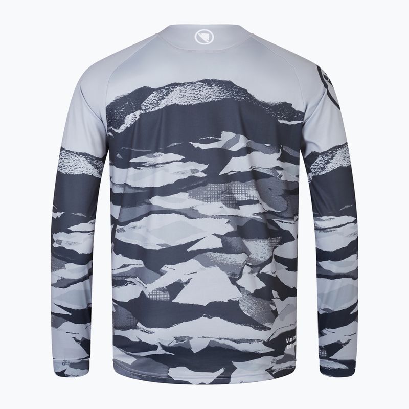 Pánský cyklistický dres Longsleeve Endura Mountain Camo Ltd black 5