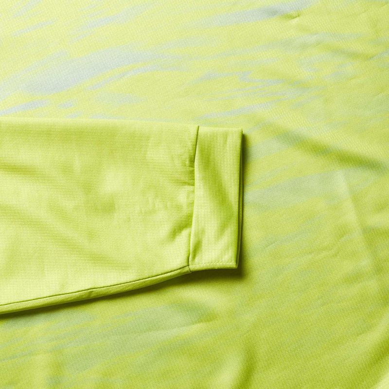 Pánský cyklistický dres Longsleeve Endura Marble Ltd. s potiskem lime green 4