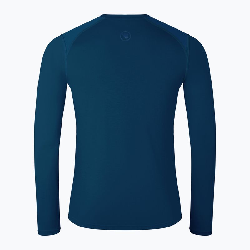 Pánský cyklistický dres Longsleeve Endura Loop Tech barra blue 5