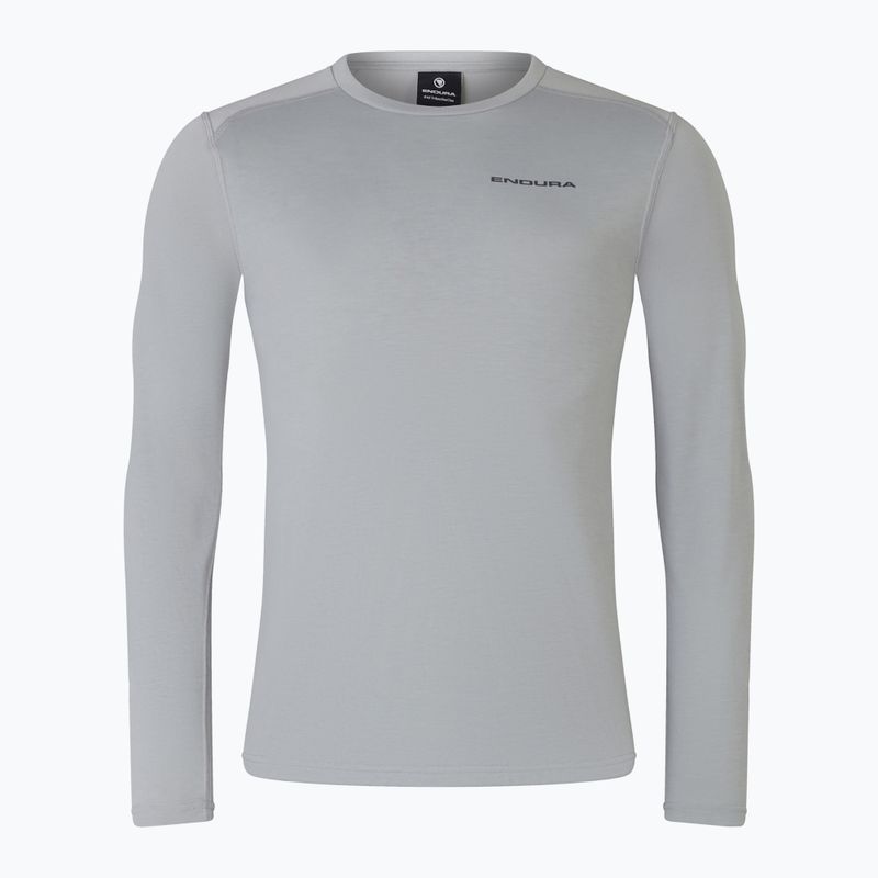Pánský cyklistický dres Longsleeve Endura Loop Tech dreich grey 4