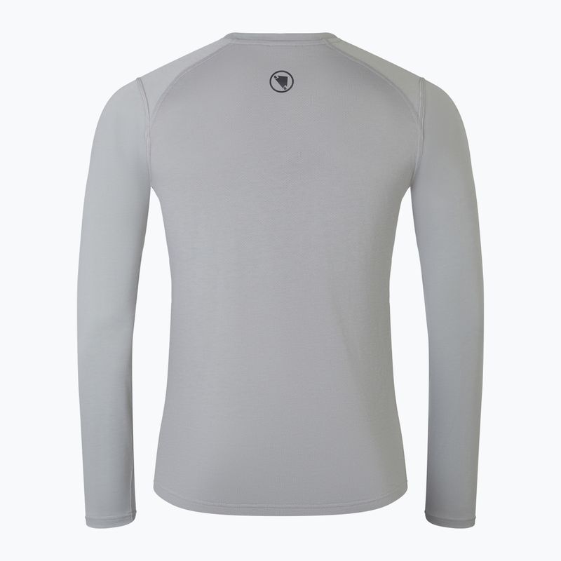 Pánský cyklistický dres Longsleeve Endura Loop Tech dreich grey 5