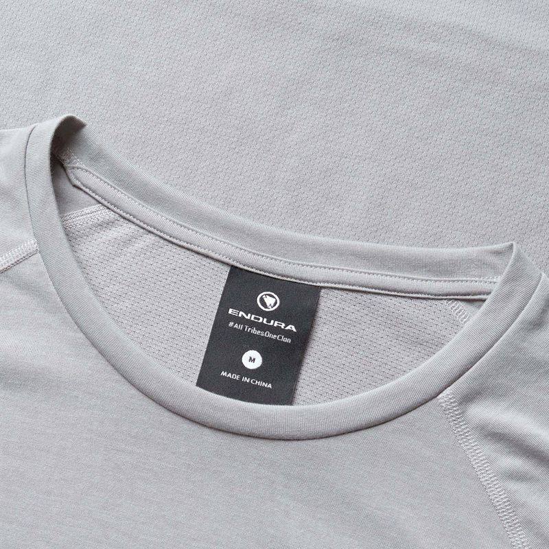 Pánský cyklistický dres Endura Loop Tech dreich grey 6