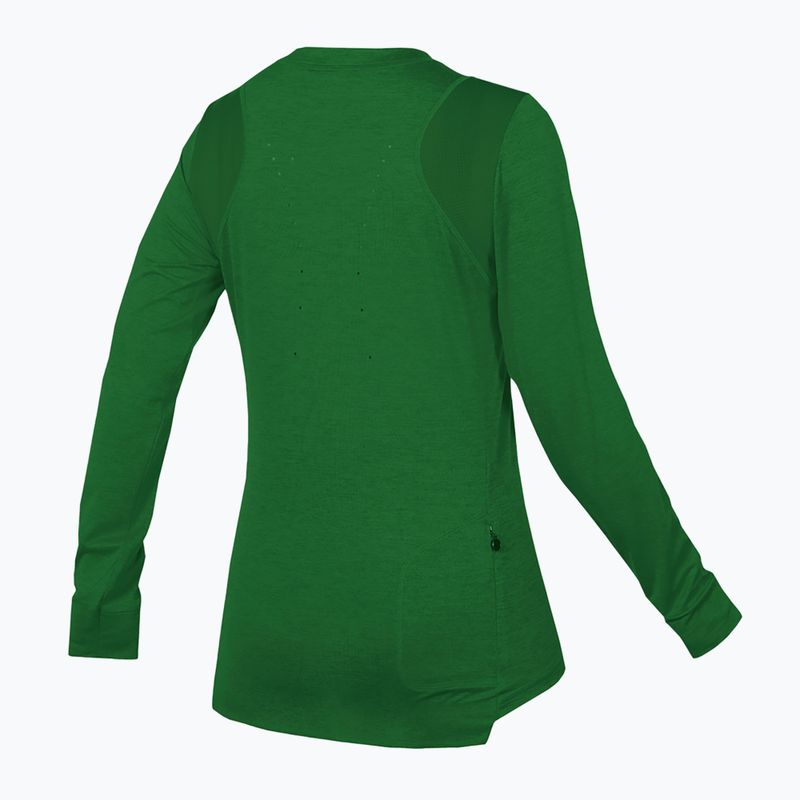 Dámský cyklistický dres Longsleeve Endura Singletrack W machair green 2