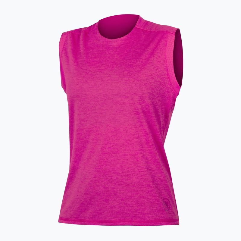Dámský cyklistický dres Endura Singletrack Shirt W pink pop