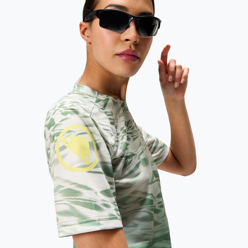 Dámský cyklistický dres Endura Marble Ltd W machair green 5