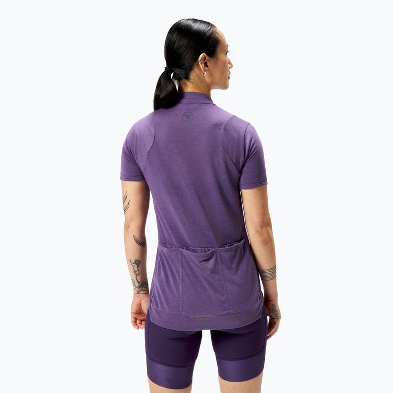 Dámský cyklistický dres Endura Loop Zipped heather 3