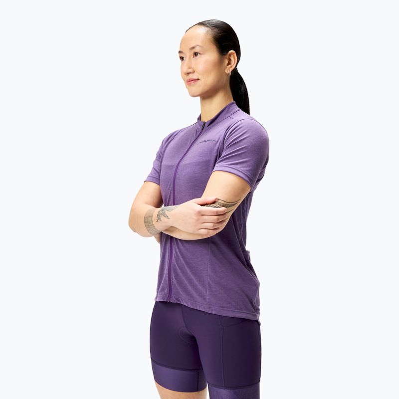 Dámský cyklistický dres Endura Loop Zipped heather 4