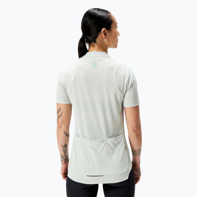 Dámský cyklistický dres Endura Loop Zipped mains grey 3