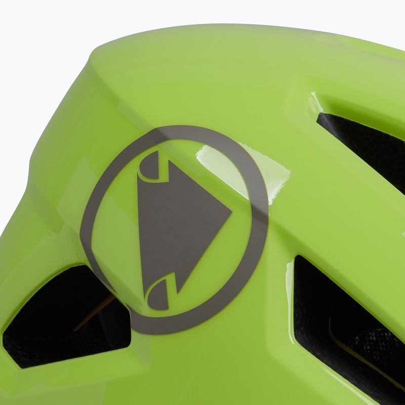 Cyklistická přilba Endura Hummvee lime green 2