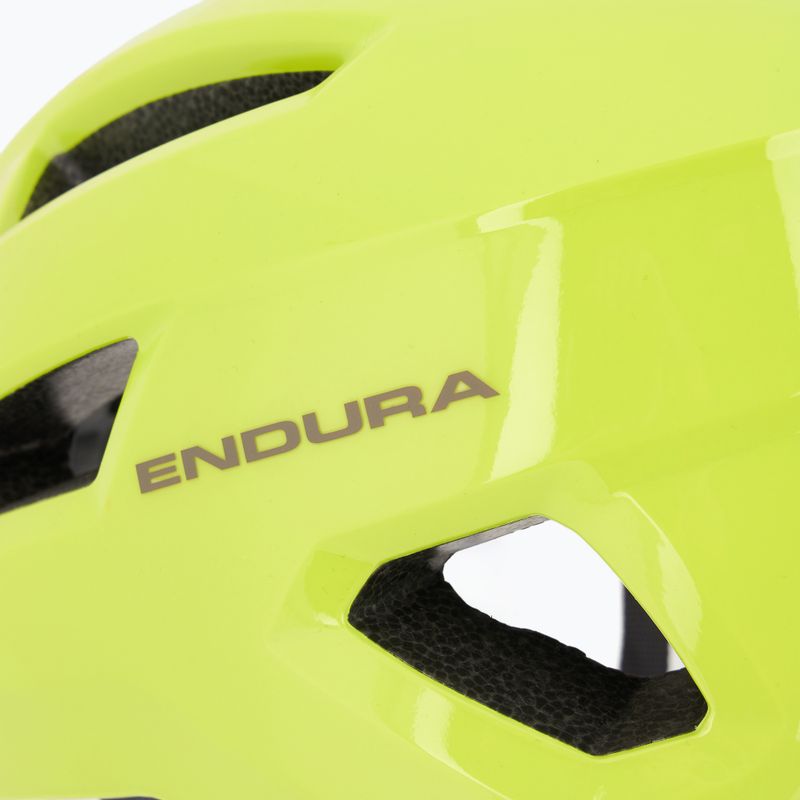 Cyklistická přilba Endura Hummvee lime green 5