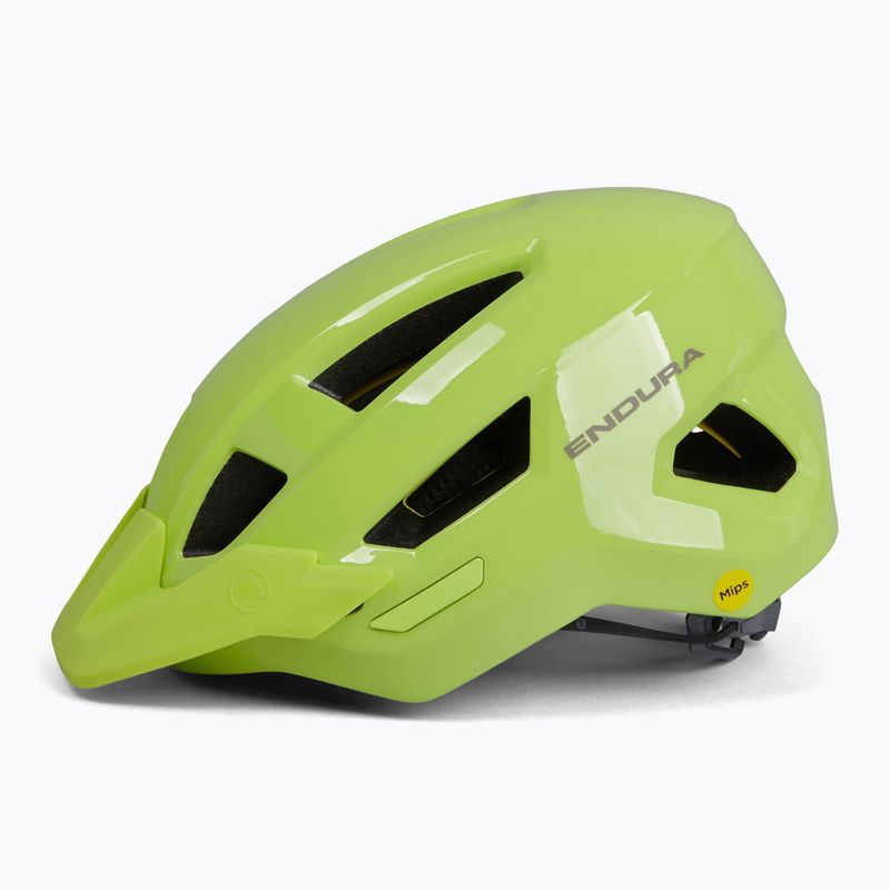 Cyklistická přilba Endura Hummvee MIPS lime green 2