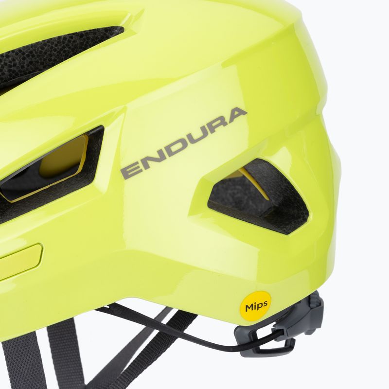 Cyklistická přilba Endura Hummvee MIPS lime green 7