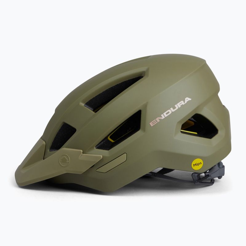 Cyklistická přilba Endura Hummvee MIPS tweed green 2