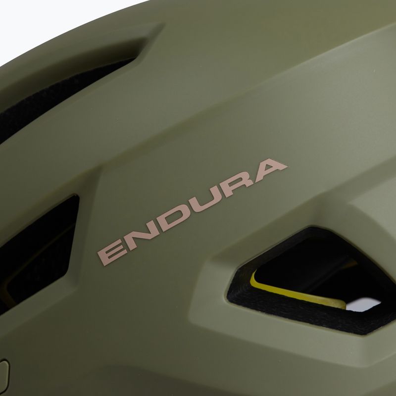 Cyklistická přilba Endura Hummvee MIPS tweed green 4