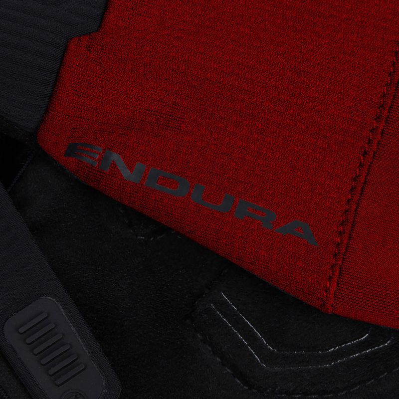 Cyklistické rukavice Endura Loop Mitt flame red 4