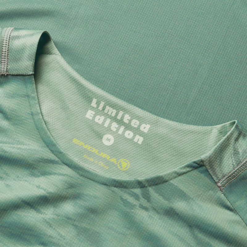 Pánský cyklistický dres Endura Marble Ltd s potiskem loch green 6