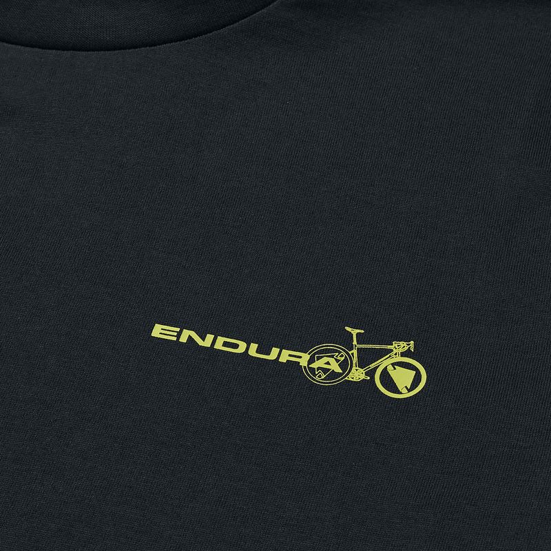 Tričko Endura Pedal Power Graphic carbon grey 3