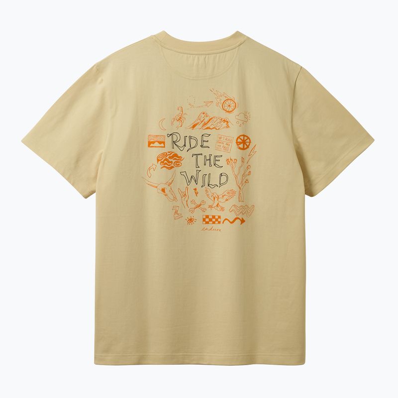 Tričko Endura Ride The Wild Graphic světle písečné 2