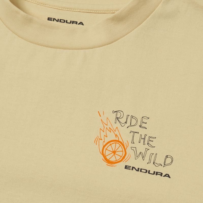 Tričko Endura Ride The Wild Graphic světle písečné 3