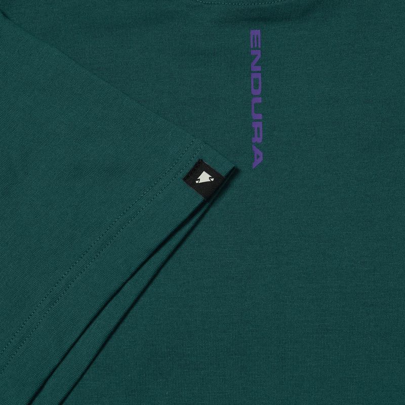 Tričko Endura Stacked Logo Graphic teal 3