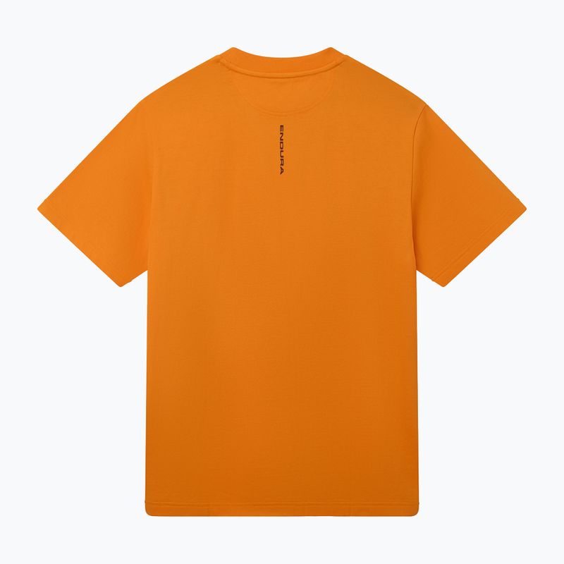 Cyklistický dres Endura Icon Logo Graphic end orange 2