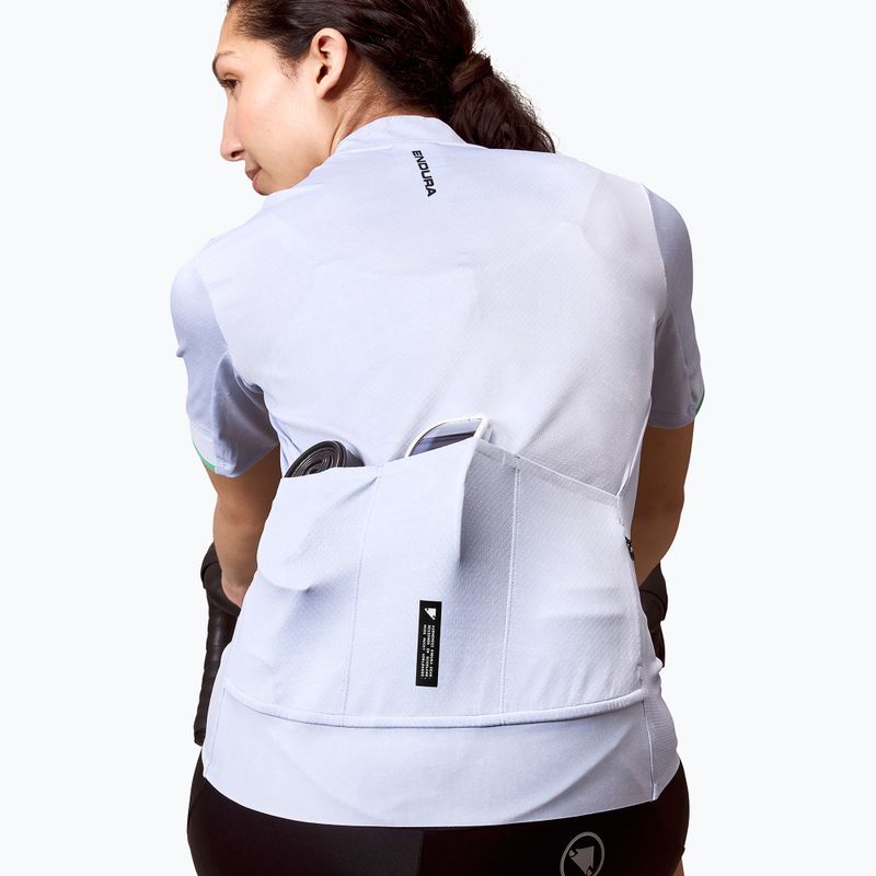 Dámský cyklistický dres Endura FS260 Print In aero blue 5