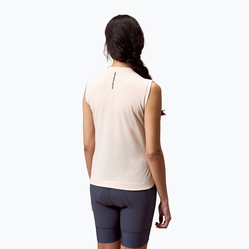 Dámské cyklistické spodní triko Endura Loop Tech Tank W light sand 4