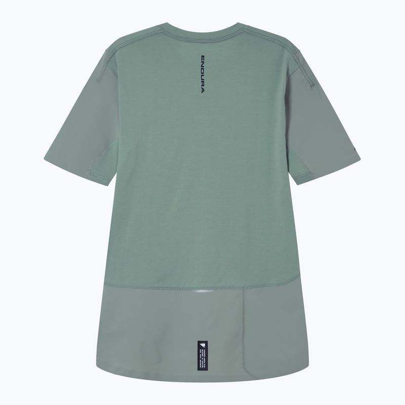 Pánský cyklistický dres Endura Alltrack Ride Tech sage green 8