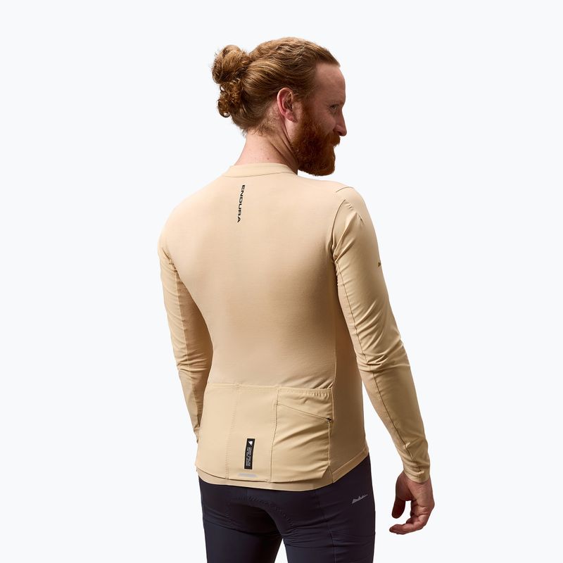 Pánské cyklistické tričko Longsleeve Endura Alltrack Ride sand 3