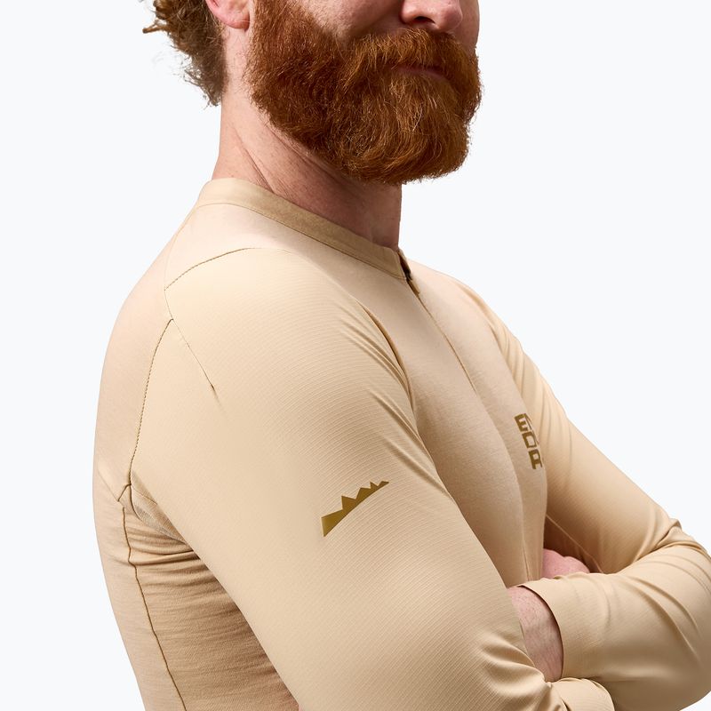Pánské cyklistické tričko Longsleeve Endura Alltrack Ride sand 5