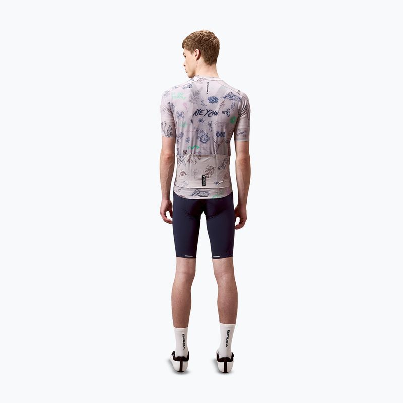 Pánský cyklistický dres Endura Pro SL Print titanium 3