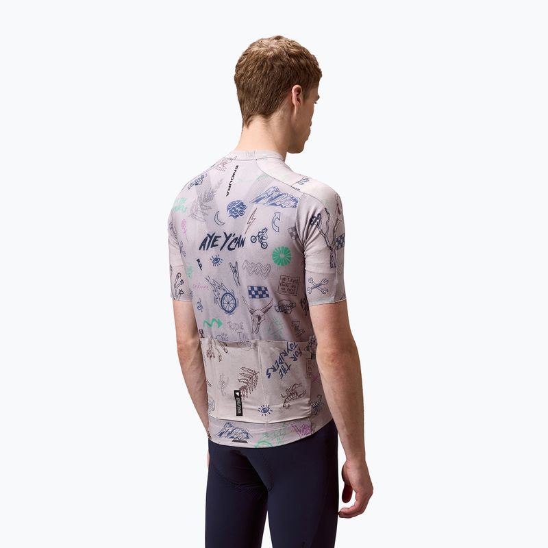 Pánský cyklistický dres Endura Pro SL Print titanium 4