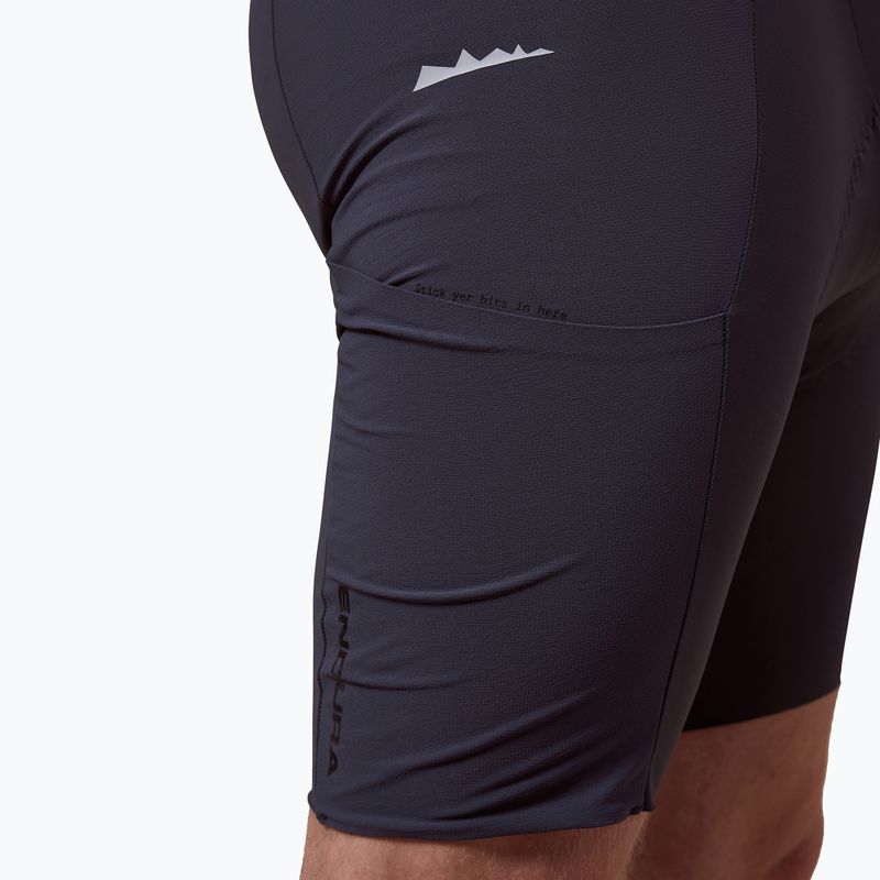 Pánské cyklistické šortky Endura Alltrack Ride Bibshort carbon grey 6