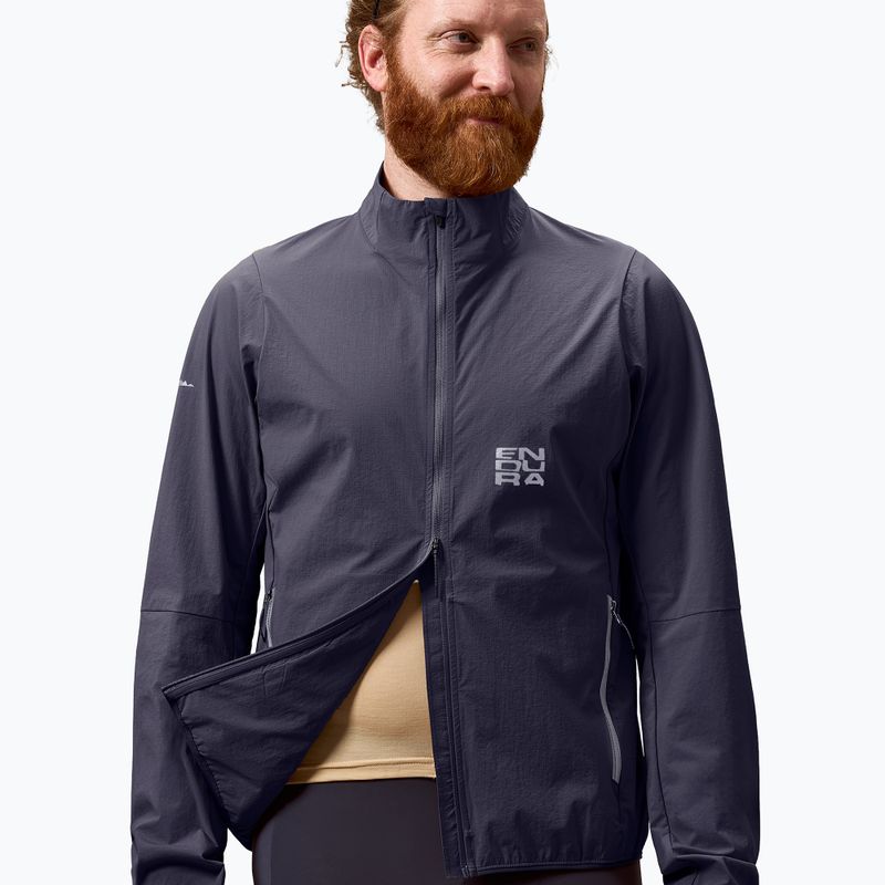 Pánská cyklistická bunda Endura Alltrack Ride Packable Jacket carbon grey 4
