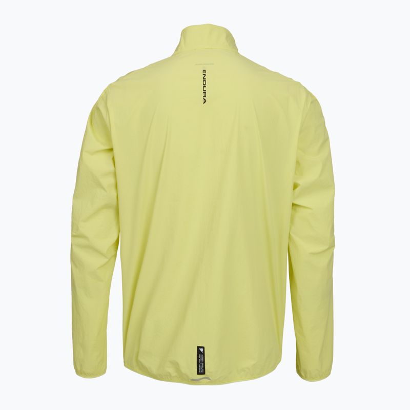 Pánská cyklistická bunda Endura Alltrack Ride Packable Jacket oil seed 2