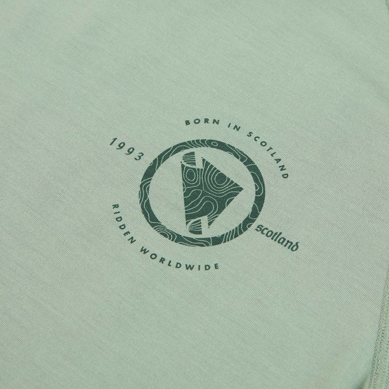 Pánský cyklistický dres Endura Loop Tech sage green 3