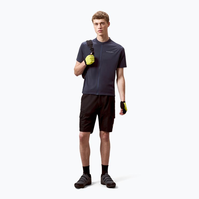 Pánský cyklistický dres Endura Loop Zipped carbon grey 2