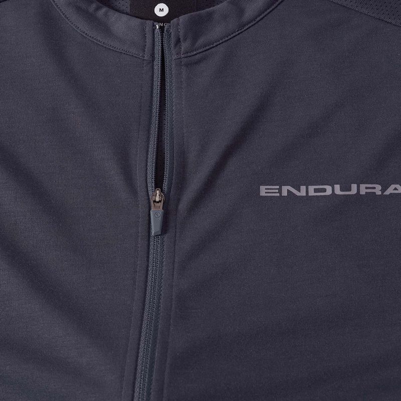 Pánský cyklistický dres Endura Loop Zipped carbon grey 9