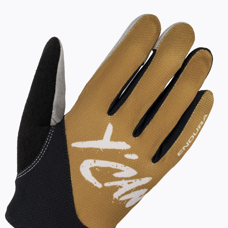 Pánské cyklistické rukavice Endura Hummvee Lite Icon trail bronze 5