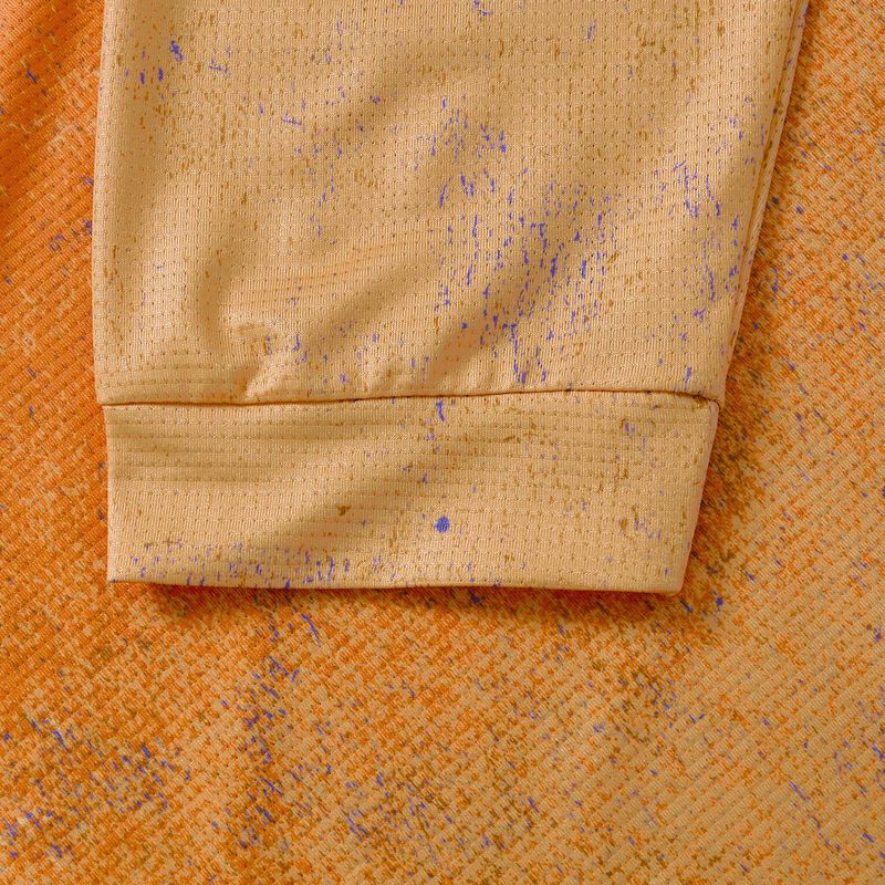 Pánské cyklistické tričko Longsleeve Endura Singletrack Print end orange 8