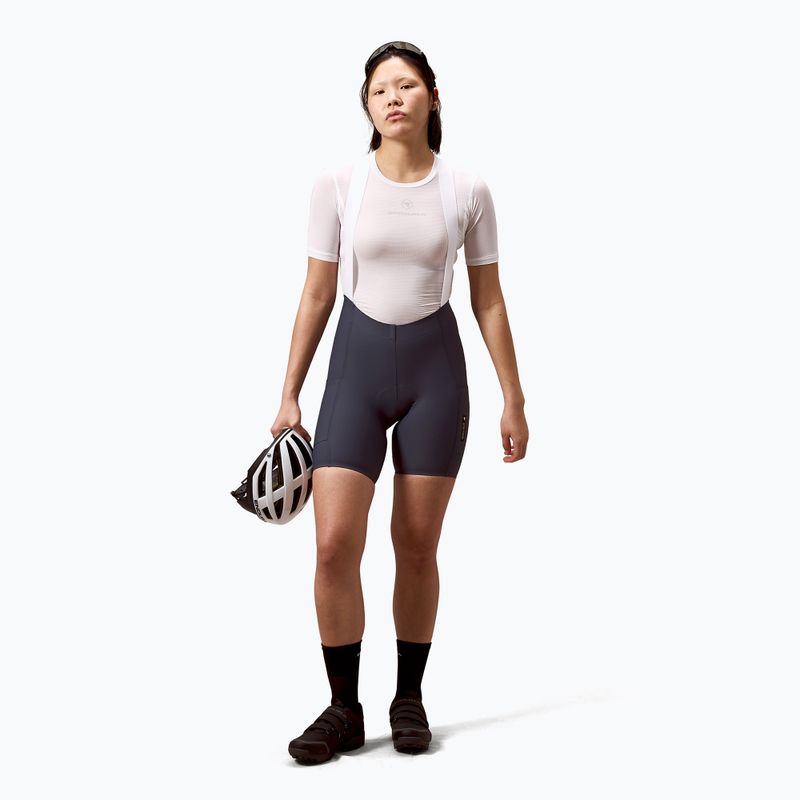 Dámské cyklistické šortky Endura Loop Bibshort carbon grey 2
