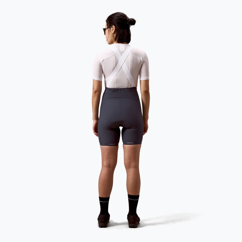 Dámské cyklistické šortky Endura Loop Bibshort carbon grey 3