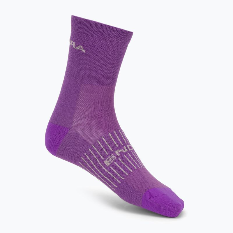 Dámské ponožky Endura Coolmax Race 3 pairs W end purple 3