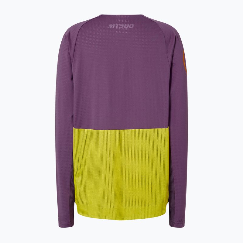 Dětské cyklistické tričko Longsleeve Endura MT500 Burner end citrus 2