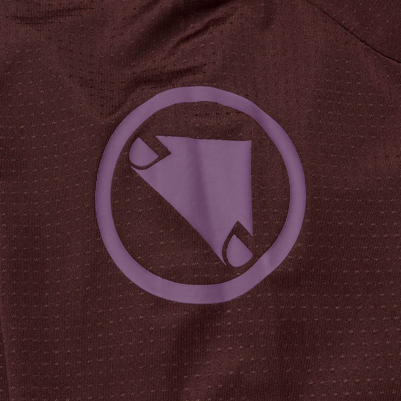 Dětské cyklistické tričko Longsleeve Endura MT500 Burner end orange 4