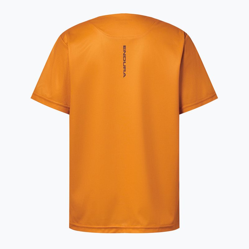 Dětský cyklistický dres Endura Singletrack Core Jr end orange 2